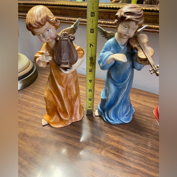 Unique angels statues playing , musical instruments - Picture 15 of 16